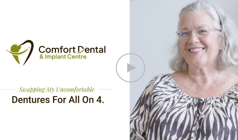 comfort dental also give service all on 4 denture