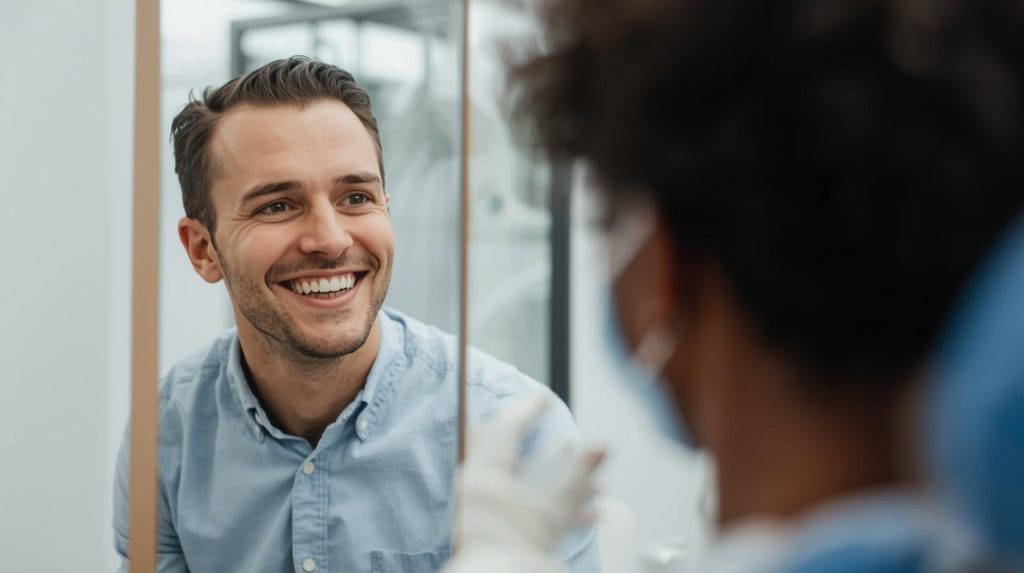 dental implants patient smiling