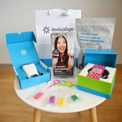 Invisalign kit in comfort dental buderim
